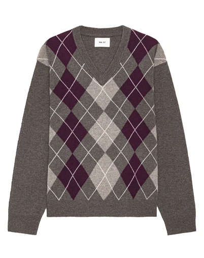 NN.07 - Otto V-Neck 60070 Sweater - Winetasting 